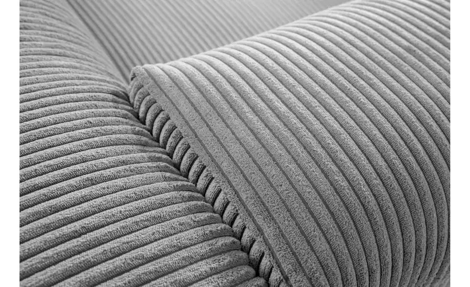 KONSIMO Wohnlandschaft Buffo Detailansicht Fuß – Zylinderfuß Kunststoff Schwarz, 2 cm – KONSIMO