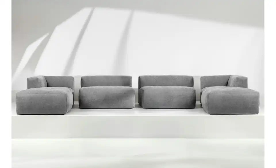 KONSIMO Wohnlandschaft Buffo im Raum – frei stellbar 400x176 cm – KONSIMO