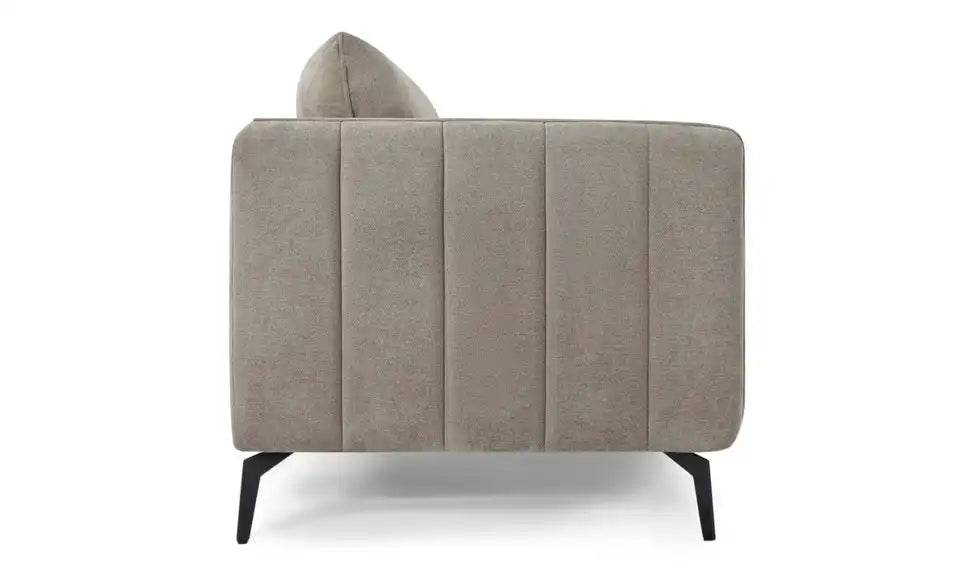Furnhouse Einzelsofa Selena Nahaufnahme Material – Chenille 94% Polyester 6% Nylon, Beige – Furnhouse