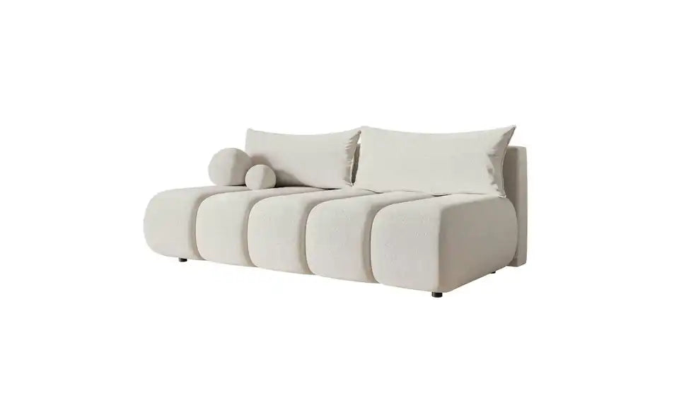 Dandelino Schlafsofa Detailansicht Bettkasten – Stauraum unter der Sitzfläche – Selsey
