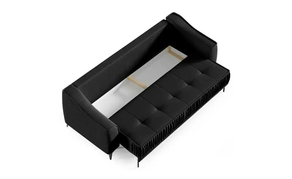 Selsey Schlafsofa Louisos Nahaufnahme – Velourstoff 100% Polyester – Selsey